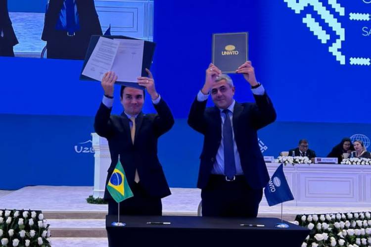 Ministro Celso Sabino, conseguiu tornar Brasil como uma das sede da Organização Mundial do Turismo (OMT)