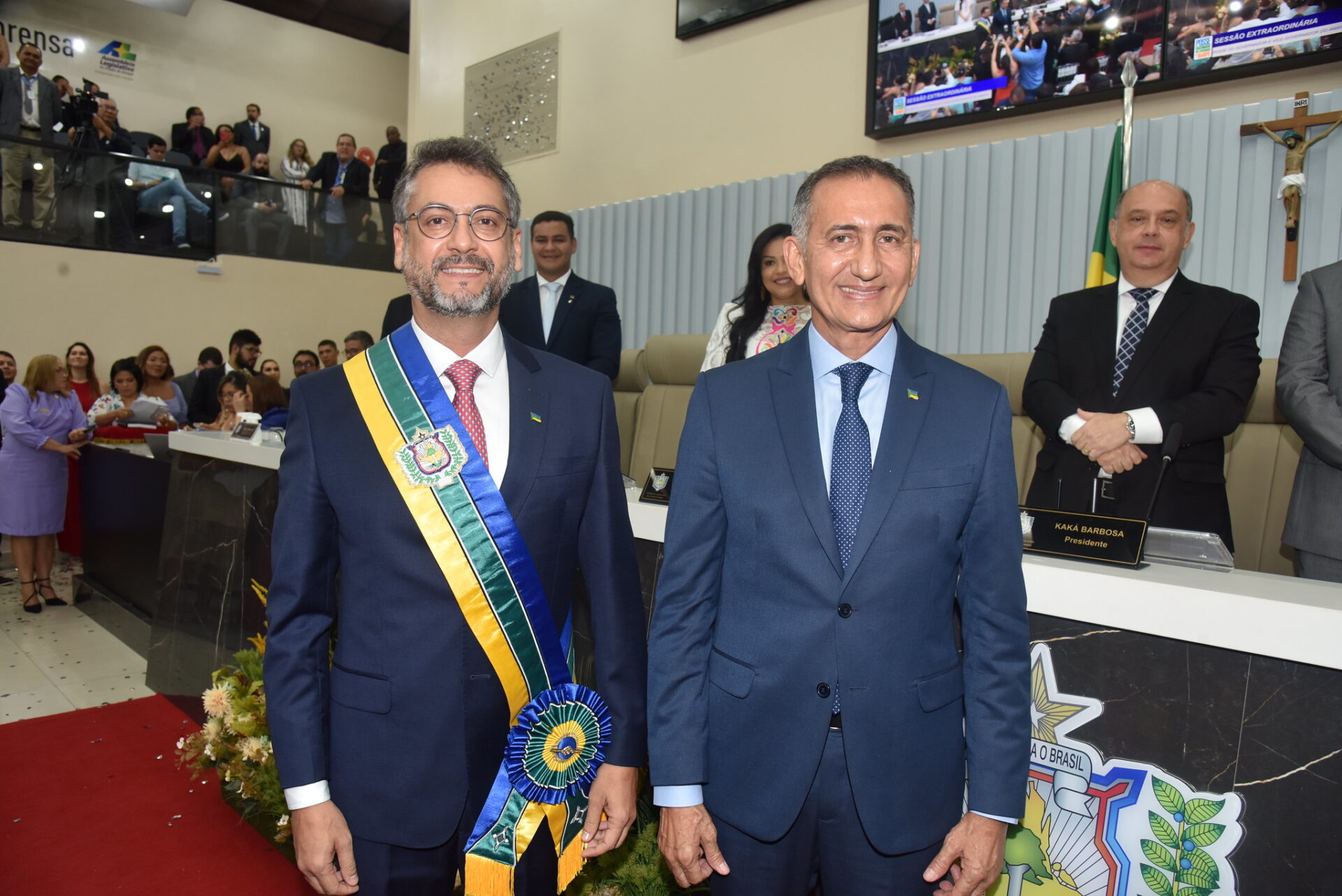 Assembleia Legislativa realiza a primeira posse de governador e vice no Brasil em 2023