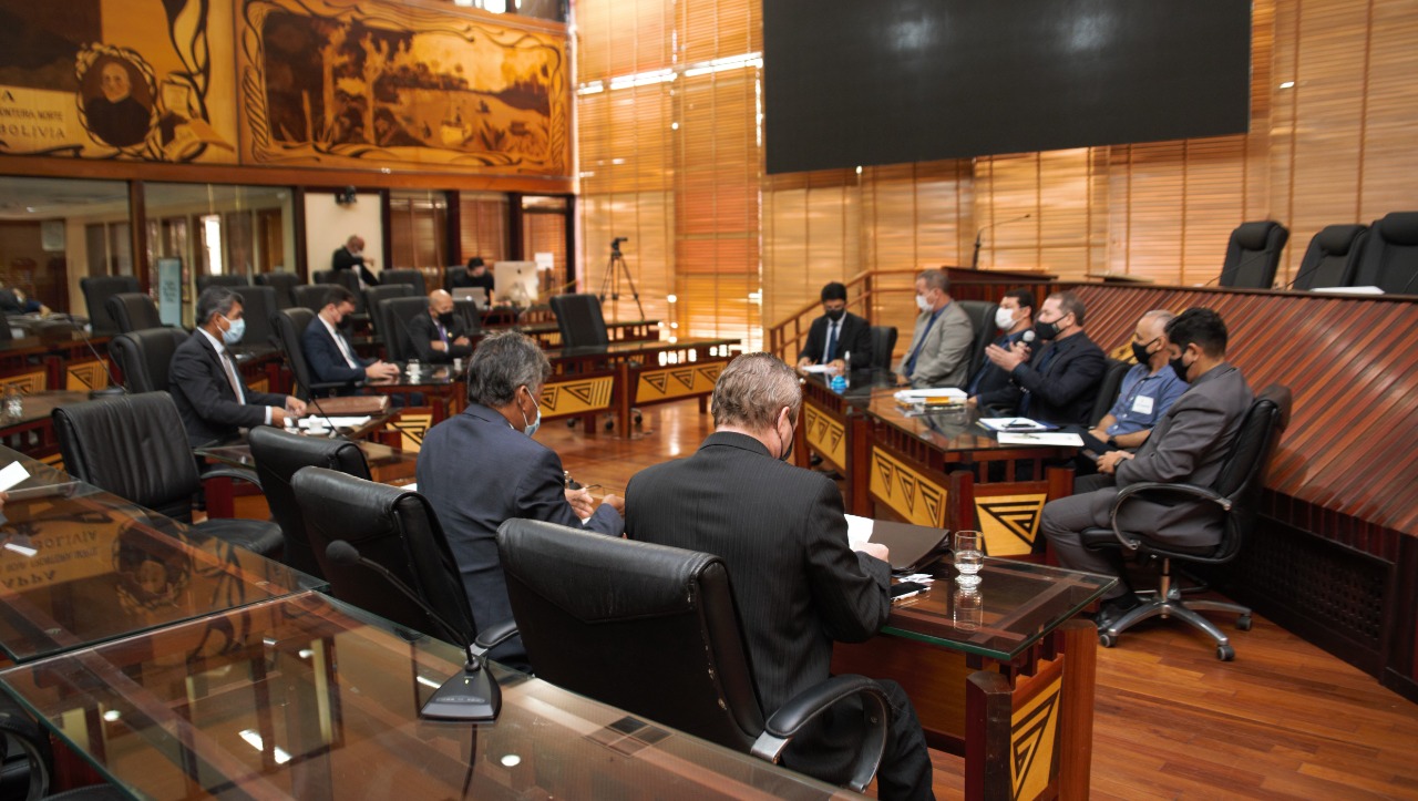 Em reunião conjunta, Comissões da Aleac aprovam empréstimo junto ao Fonplata