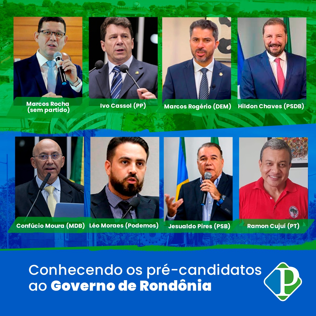 Conhecendo os pré-candidatos ao Governo de Rondônia