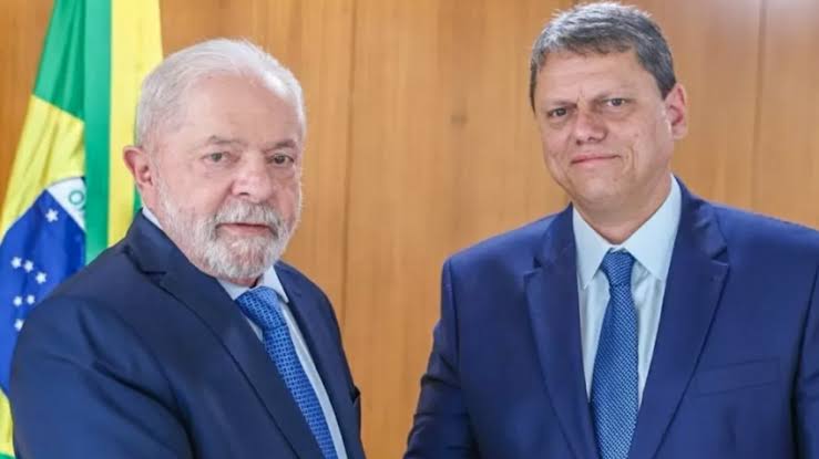 Lula e Tarcísio unidos para o bem comum, em São Paulo
