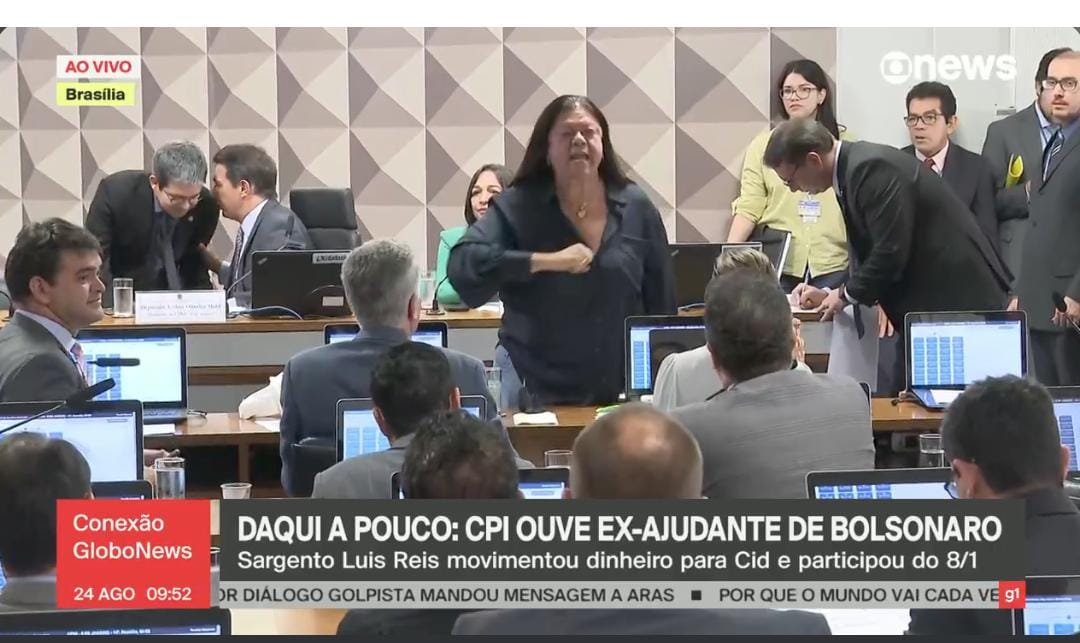 O bate-boca entre os deputados Marco Feliciano (PL) e Laura Carneiro (PSD) na CPI dos altos golpistas