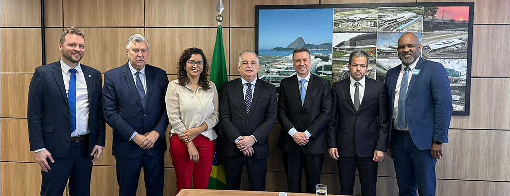 Senador Heinze e lideranças trabalham para acelerar a construção do novo aeroporto em Vila Oliva