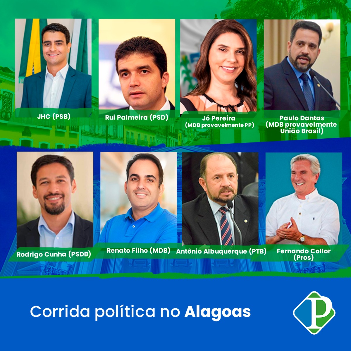 Corrida política no Alagoas