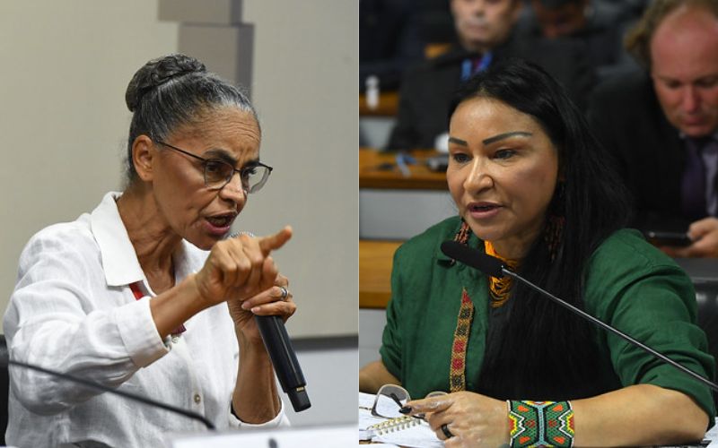 Deputada indígena confronta Marina Silva na CPI das Ongs: “a senhora nos abandonou”