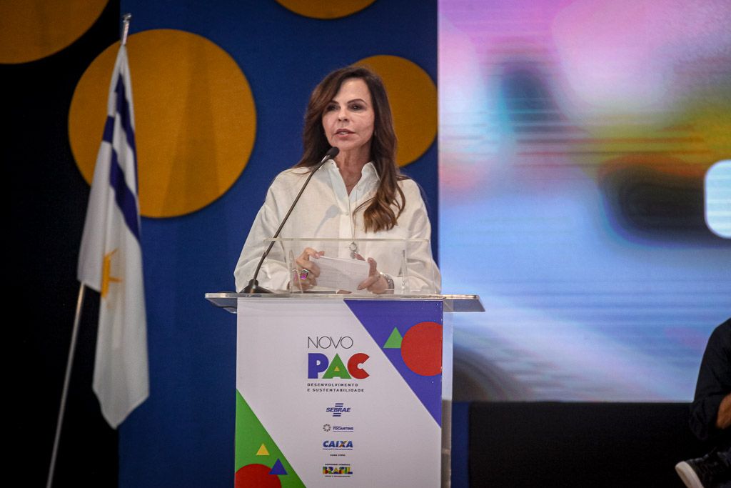 Senadora Professora Dorinha participa do lançamento do PAC em Palmas