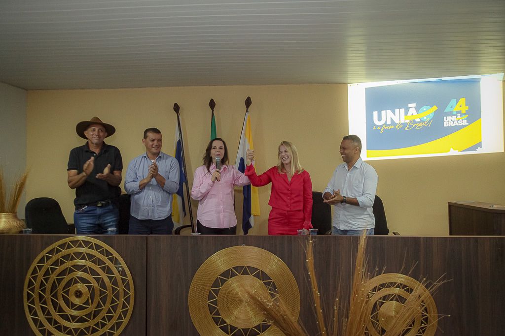 Senadora Dorinha filia vice-prefeita de Ponte Alta ao União Brasil