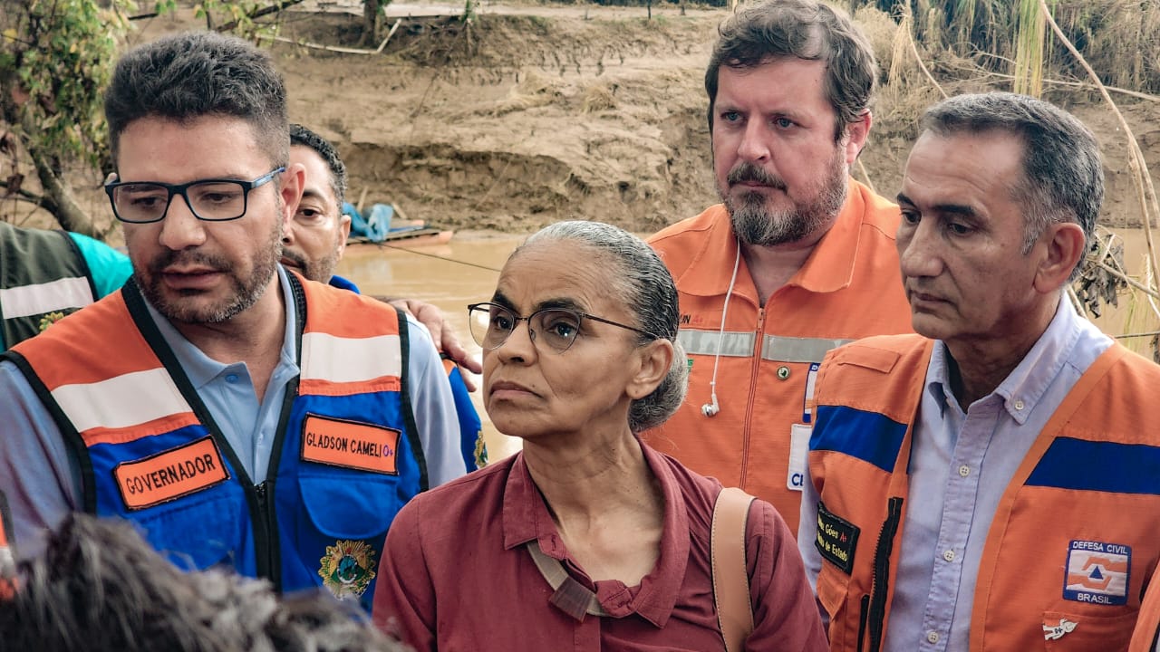 Ao lado de Waldez Góes e Marina Silva, Petecão agradece a Lula pelos R$ 20 mi em ajuda humanitária para os municípios do Acre