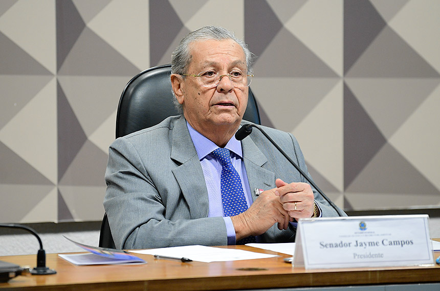 Senado aprova PL de Jayme Campos para o enfrentamento das catástrofes climáticas
