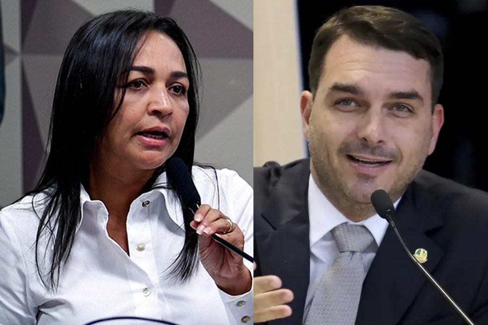 Eliziane Gama acusa Flávio Bolsonaro de machismo no Senado