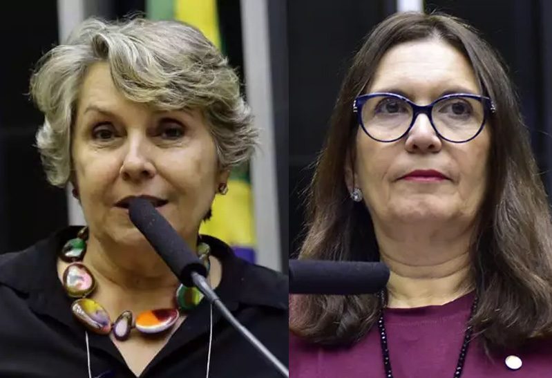 Érika Kokay e Bia Kicis votaram contra o recurso do deputado Chiquinho Brazão